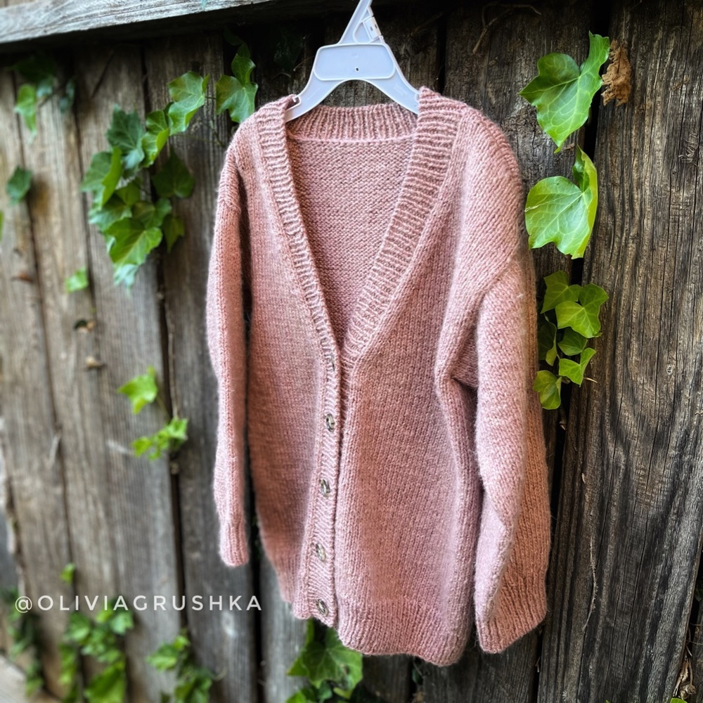Hand knitted Cardigan For Girls